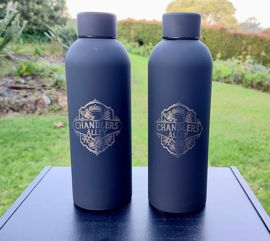 Personalised Business/Sport Logos - 500ml Insulated Water Bottle - Various Colours